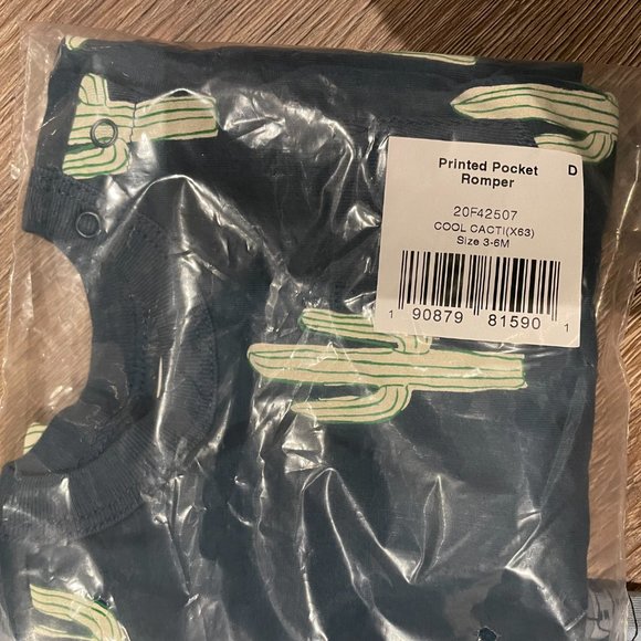 Tea Collection NWT 3-6 months romper - Picture 1 of 2